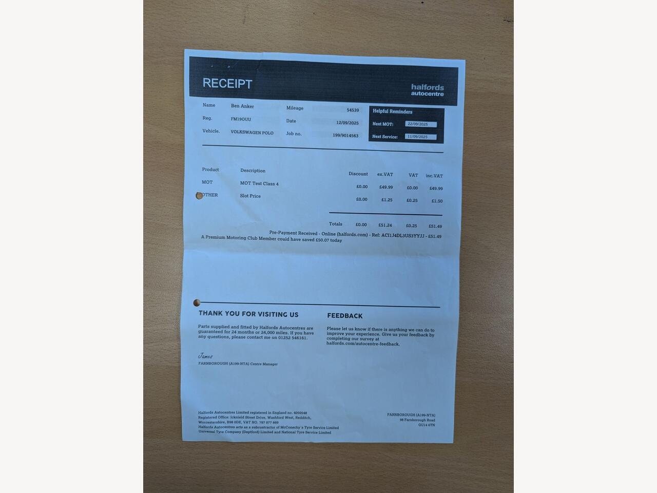 Volkswagen Polo FM19OUU