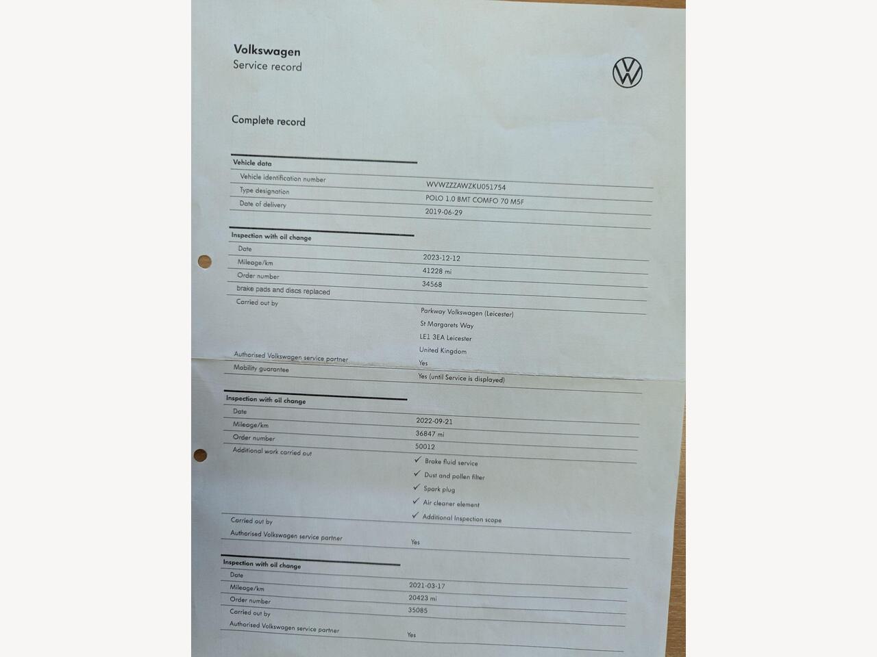 Volkswagen Polo FM19OUU