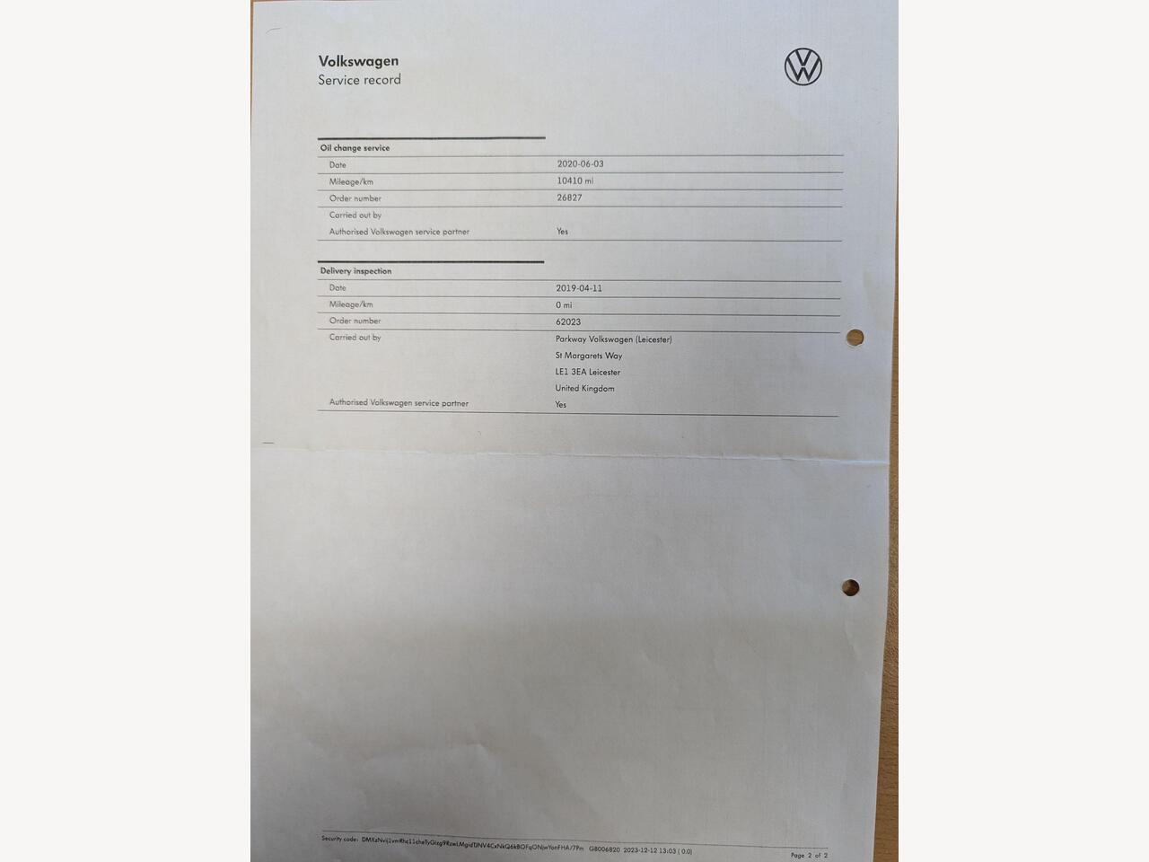 Volkswagen Polo FM19OUU