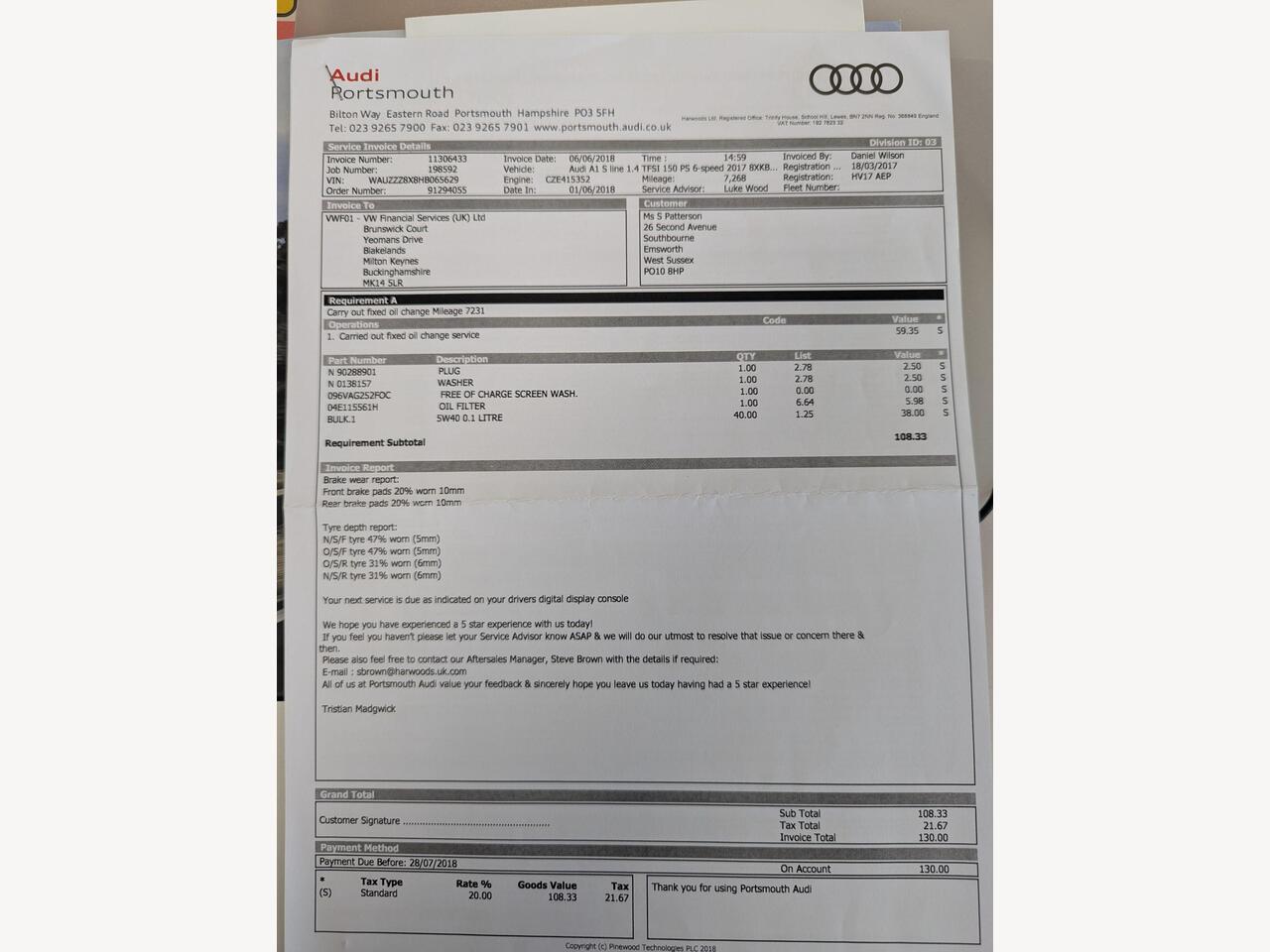 Audi A1 HV17AEP